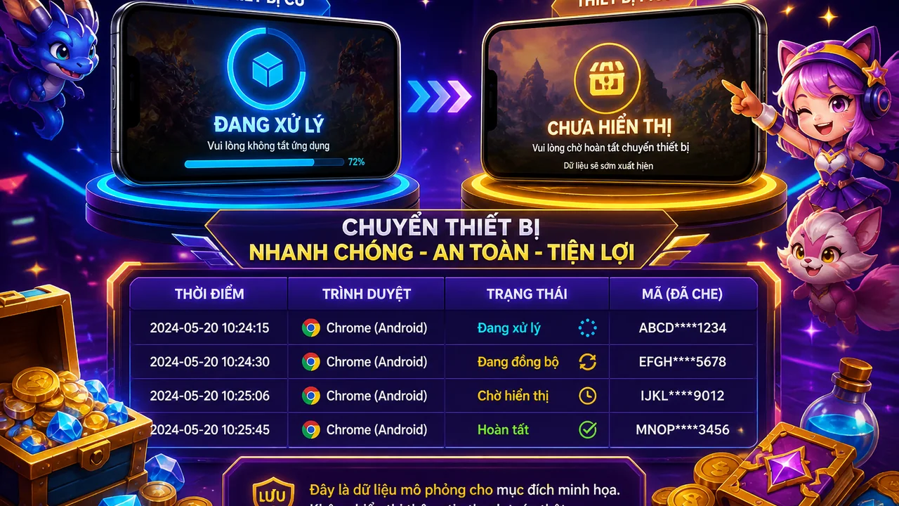 Đổi máy giữa ván chơi: hubet cần kiểm tra gì khi thanh toán đang xử lý?